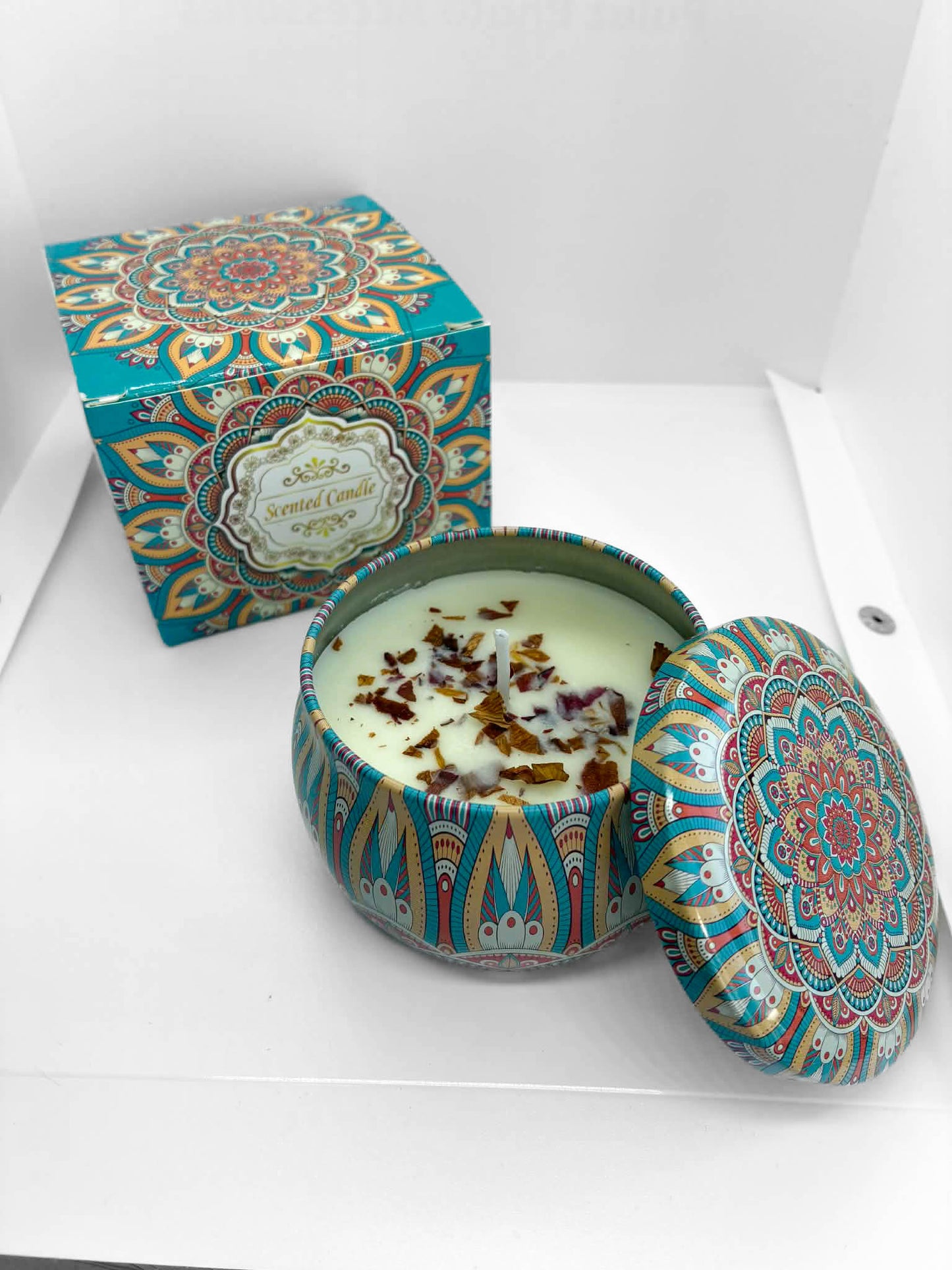 Chandelle de soja aromatisé aux huiles essentielles