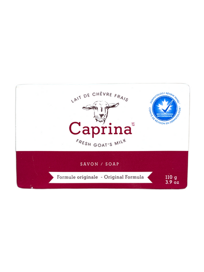 Barre de savon au lait de chèvre - Caprina 110g