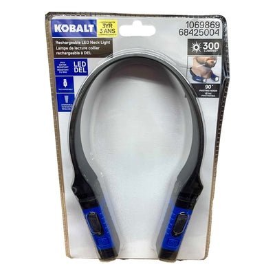 Lampe de cou DEL 300 lumens rechargeable - Kobalt