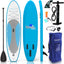 Ensemble pour Paddle Board 10 Pi. - Serenelife - Bleu