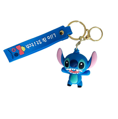 Porte-clé de Stitch en silicone  - Stitch