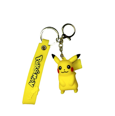 Porte-clé de Pokémon en silicone - Pikachu