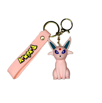 Porte-clé de Pokémon en silicone - Espeon