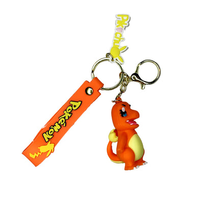 Porte-clé de Pokémon en silicone - Charmander