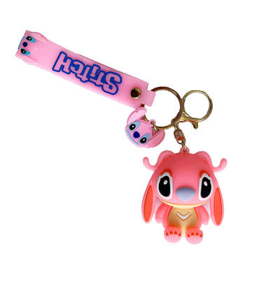 Porte-clé de Stitch en silicone - Angel
